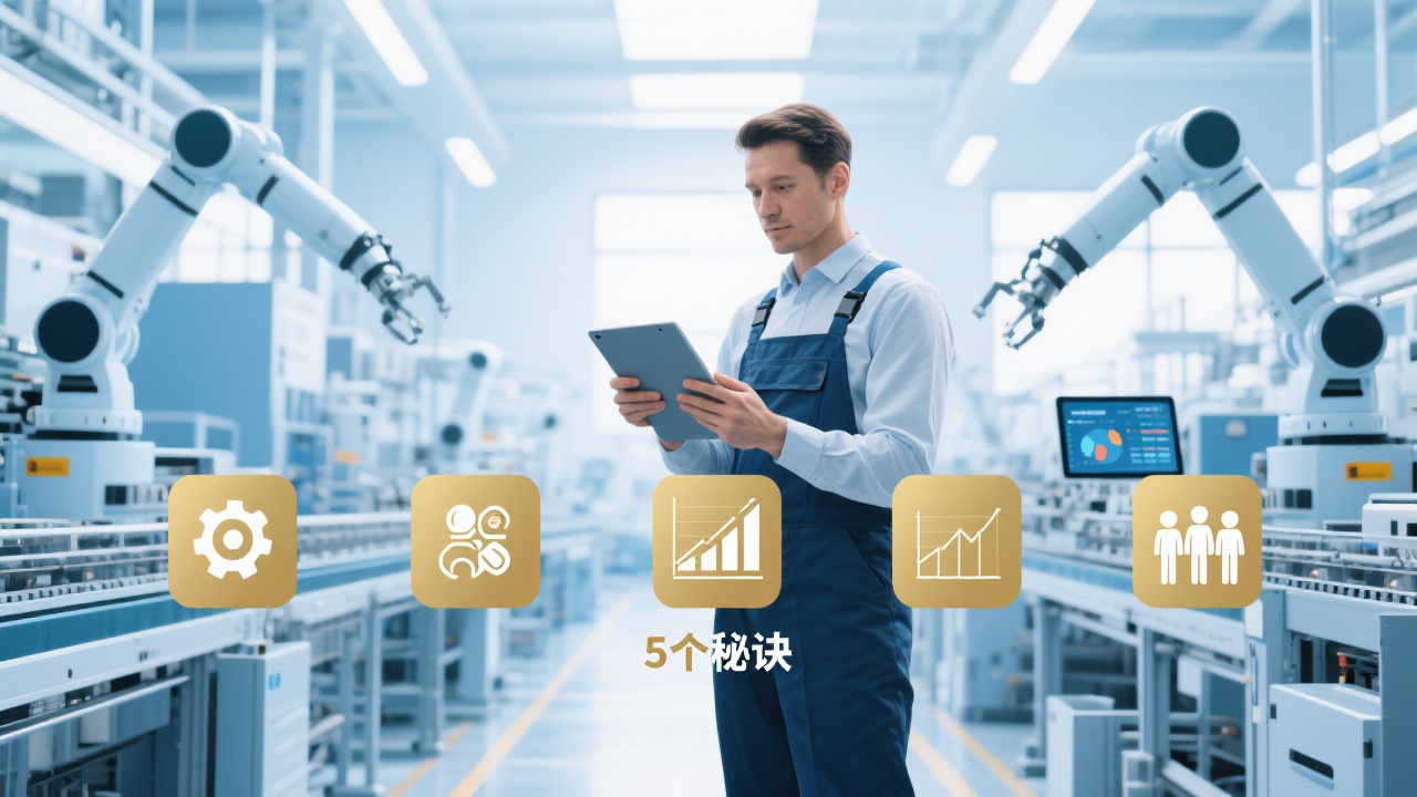 如何做好一个生产管理者？这5个秘诀让你轻松上手！
