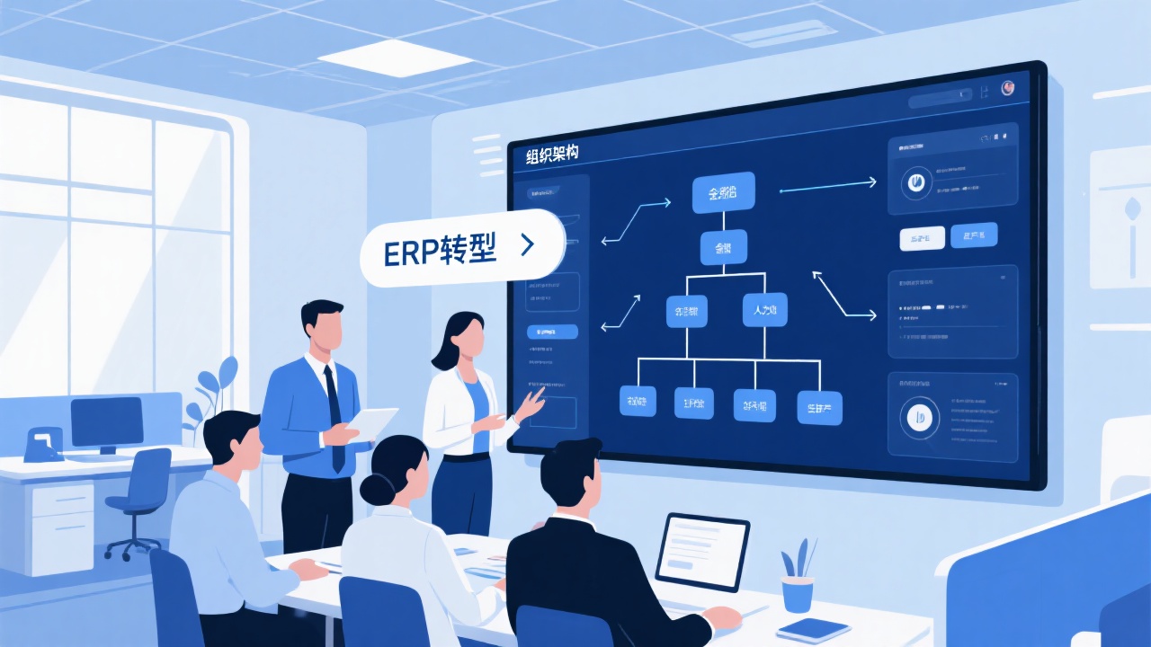 ERP系统如何适配组织架构？企业转型的关键一步