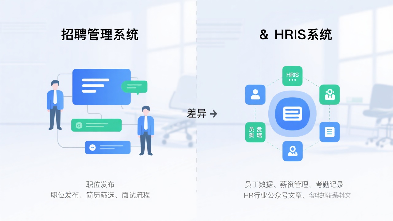 招聘管理系统与HRIS系统的差异在哪里？一文讲清两者区别