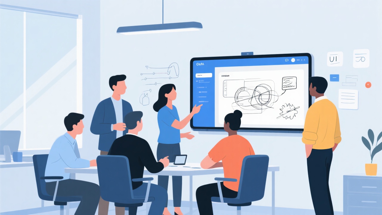 UI设计公司怎么选？OA软件定制开发全解析！