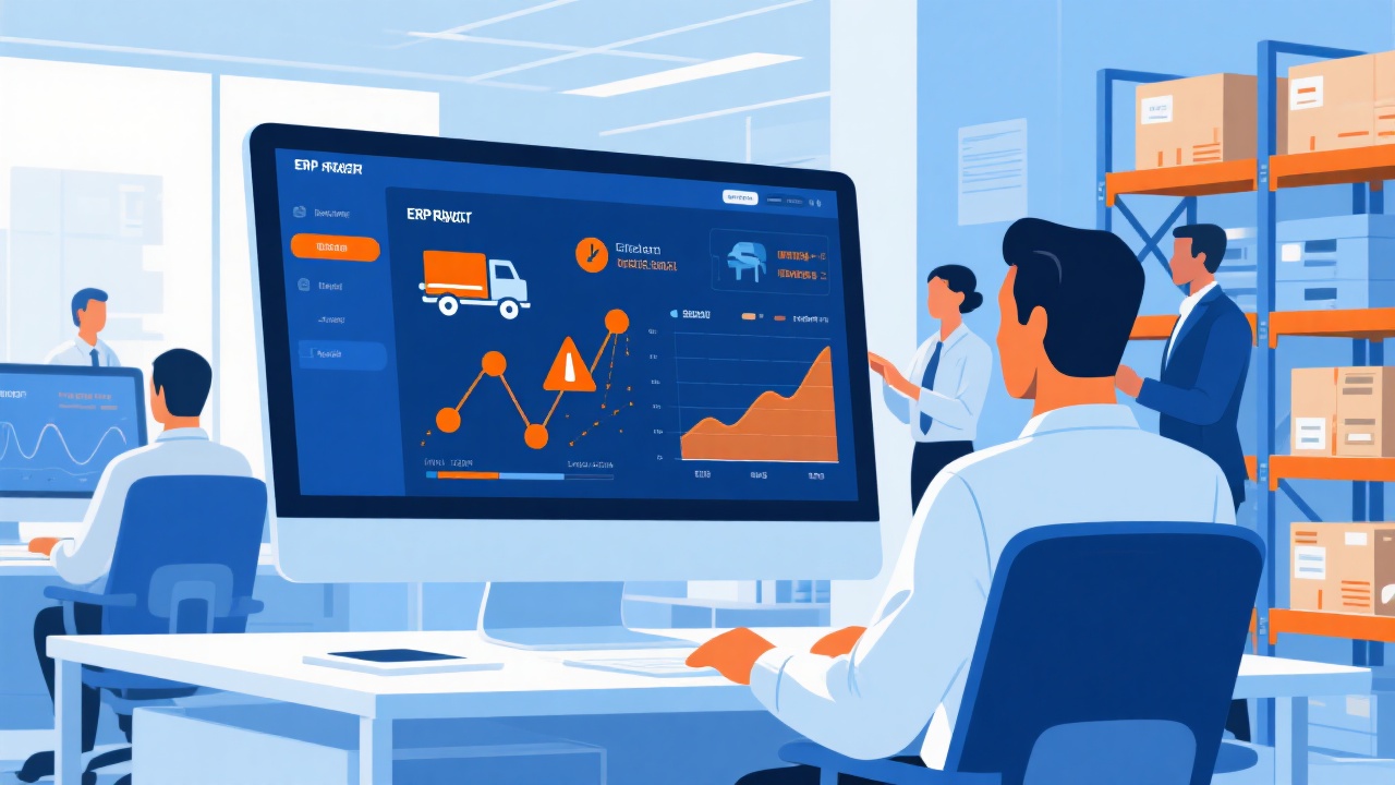 ERP如何实现采购库存联动管理？高效解决方案揭秘