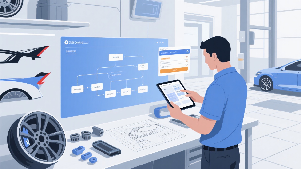 汽车改装公司必备！OA系统怎么选才高效？