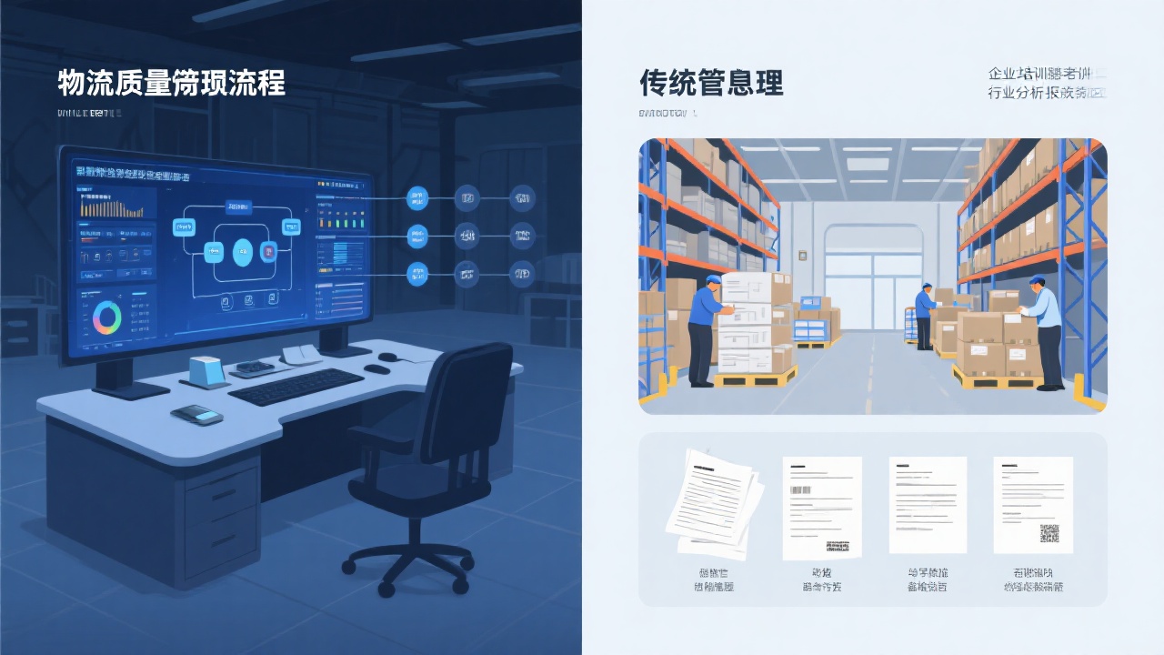 物流企业质量管理全流程​与传统物流管理的核心区别