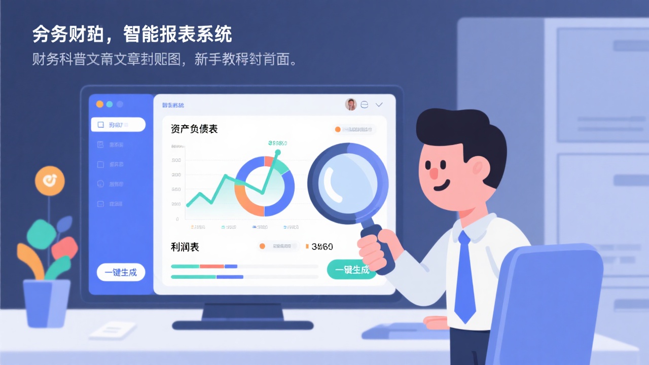 财务报表系统是什么?写给财务小白的最易懂解释
