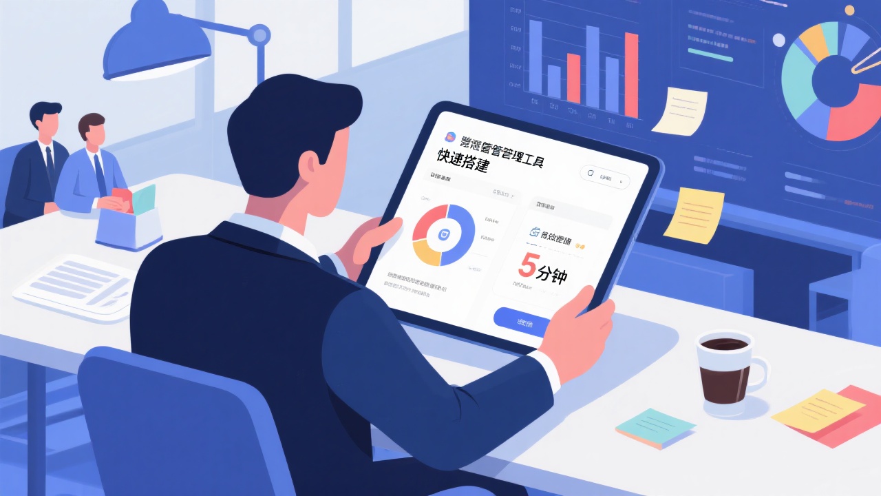 5分钟搞定！如何快速搭建经营管理工具？