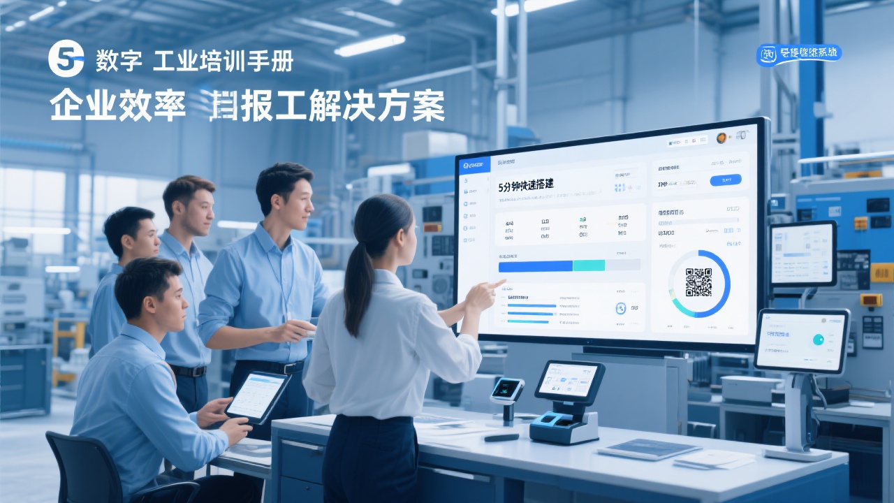 5分钟搞定！快速搭建生产报工平台，效率翻倍秘籍