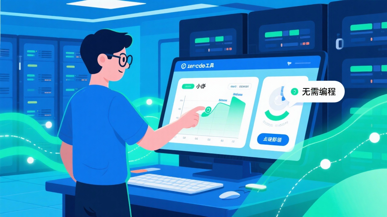 零代码开发运维管理工具，小白也能轻松上手？