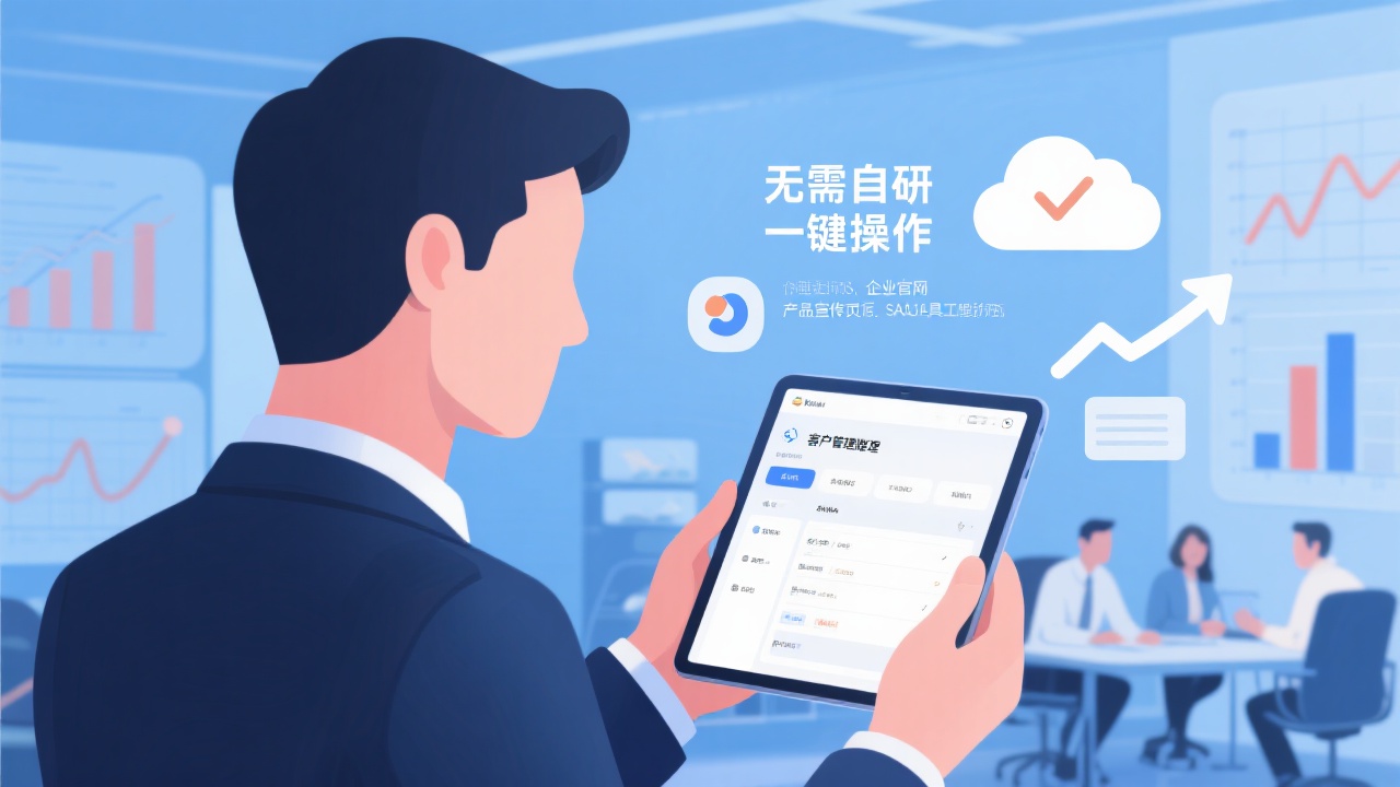 不用自己开发！轻松上手无需自研的客户管理系统