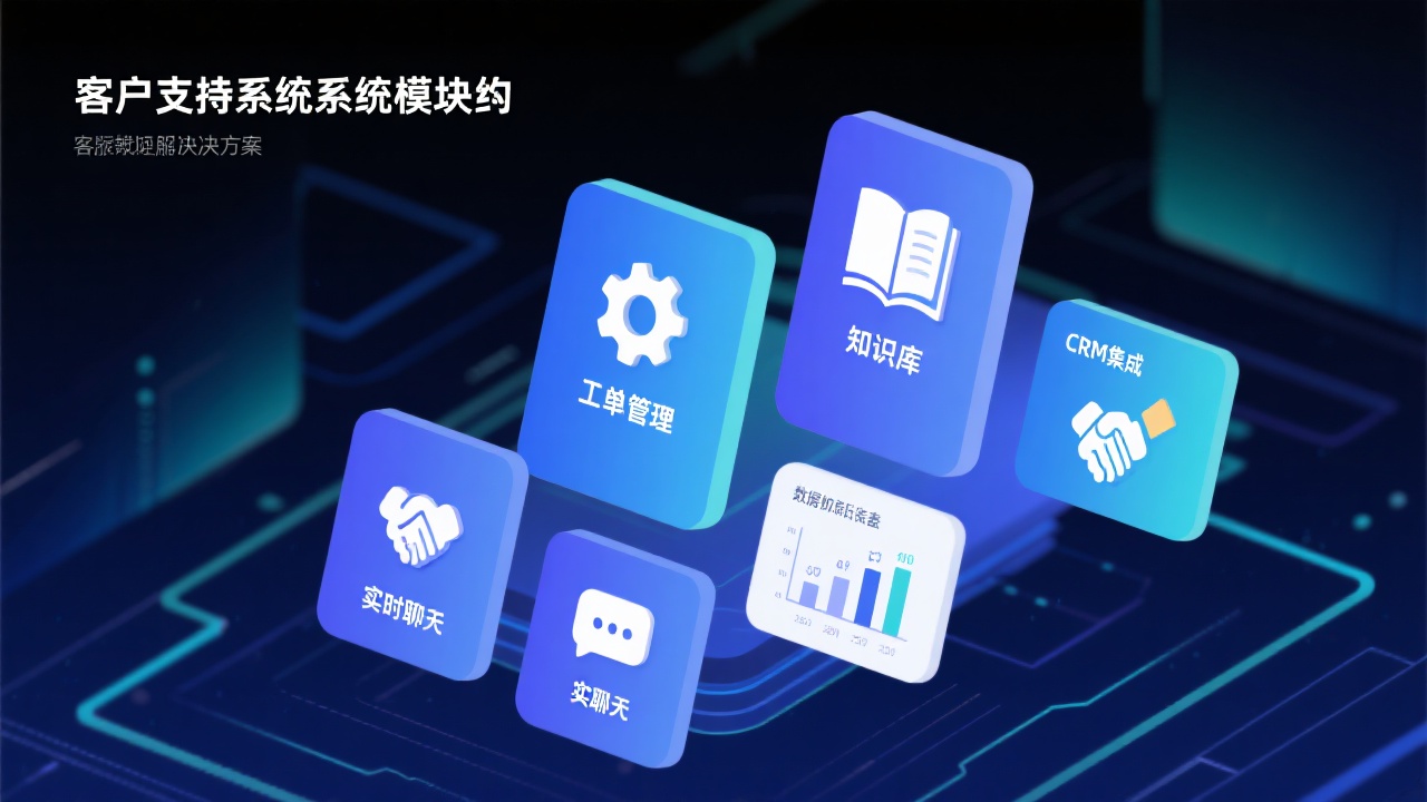 客户支持系统的组成模块有哪些？详细盘点各部分作用