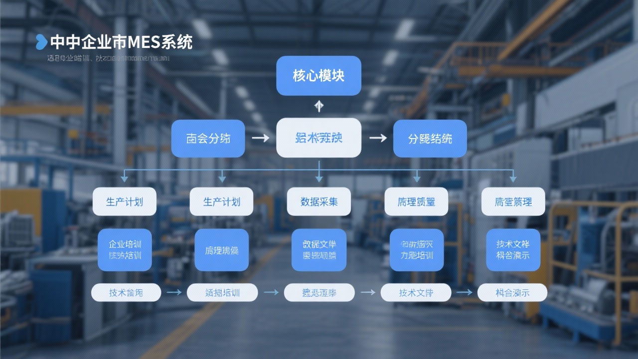 中小企业MES系统的组成与结构：一张图讲清楚