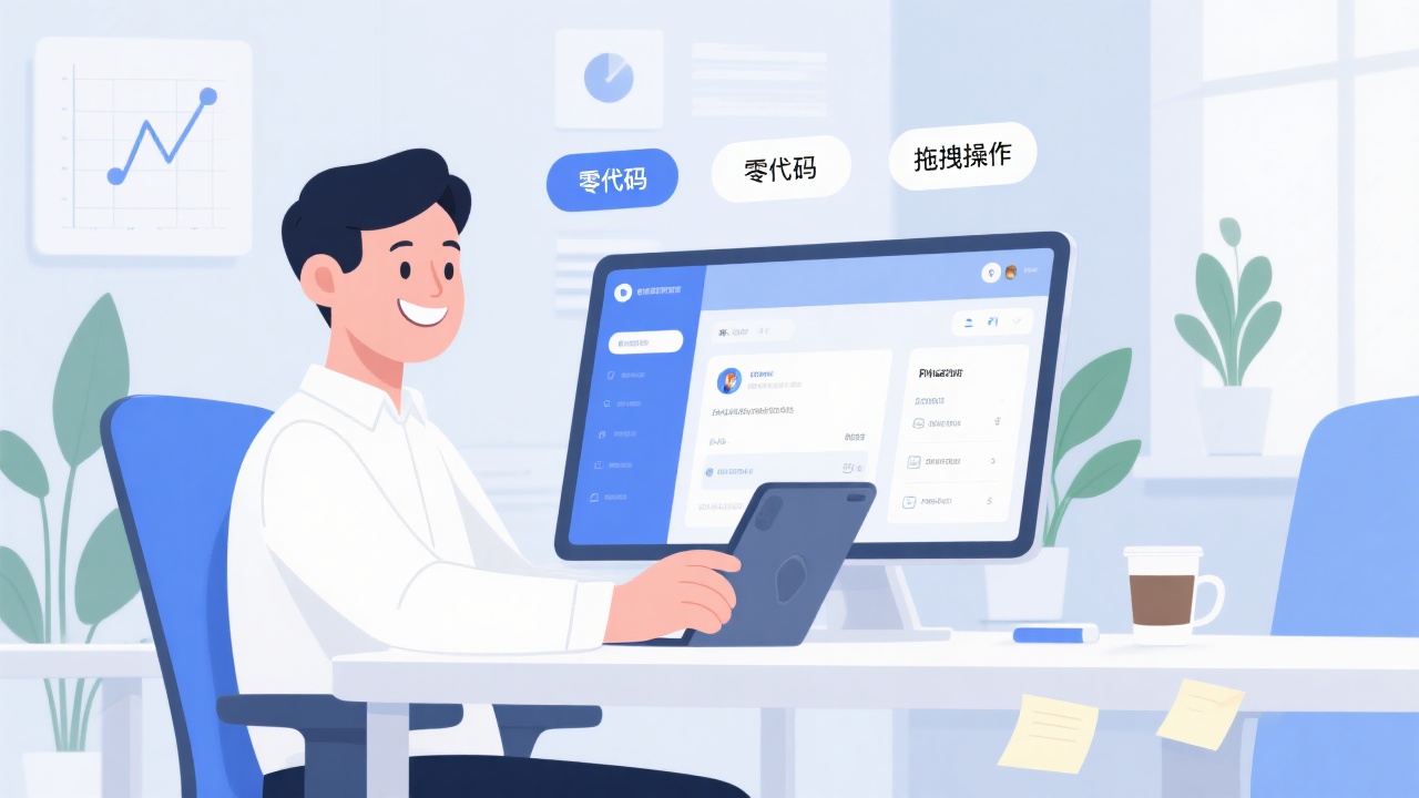 零代码开发学员管理平台，真的能省时省力？