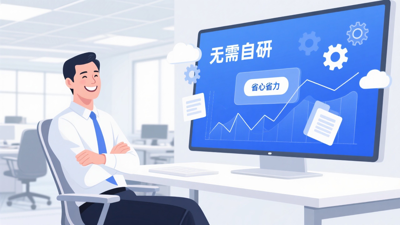 无需自研的经营管理系统，真的能省心省力？