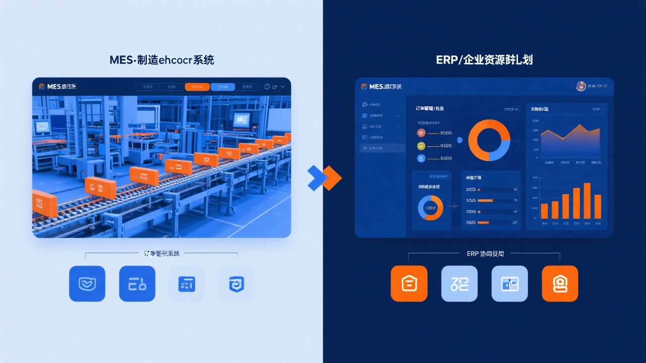 一体化MES系统与ERP系统的对比：功能差异与协同作用详解