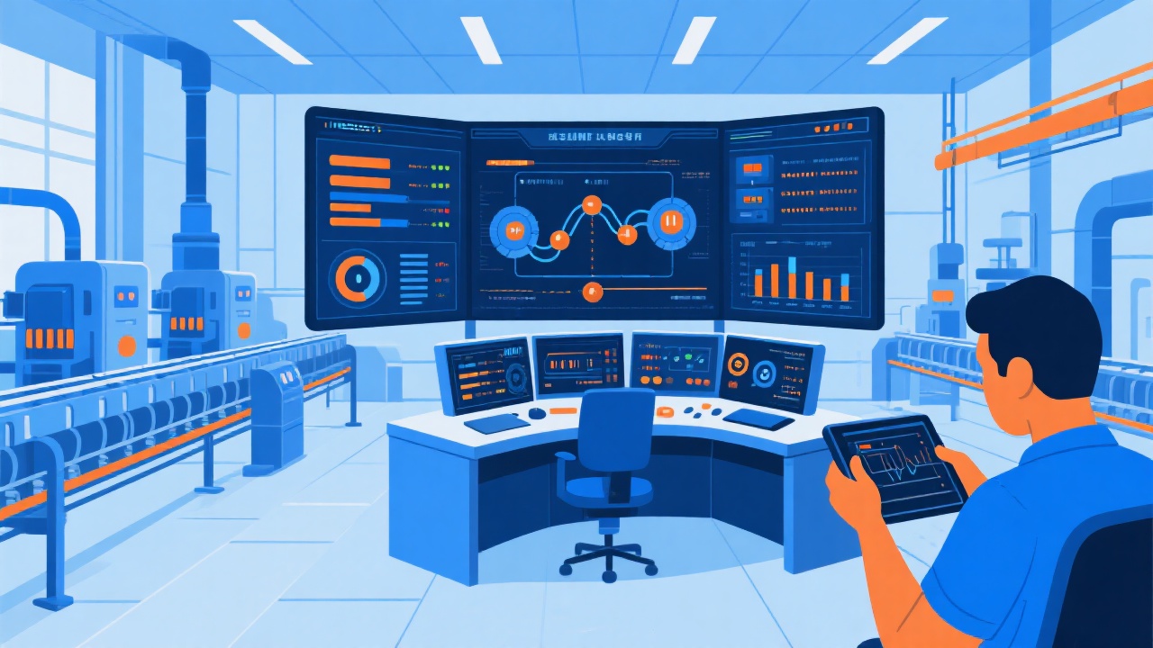 工厂MES的组成模块详解：每个部分都在做什么