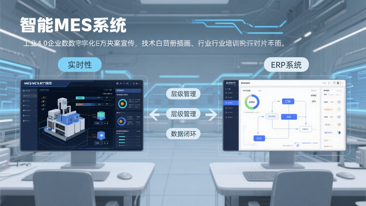 智能MES系统与ERP系统的差异对比：一文搞清两者区别