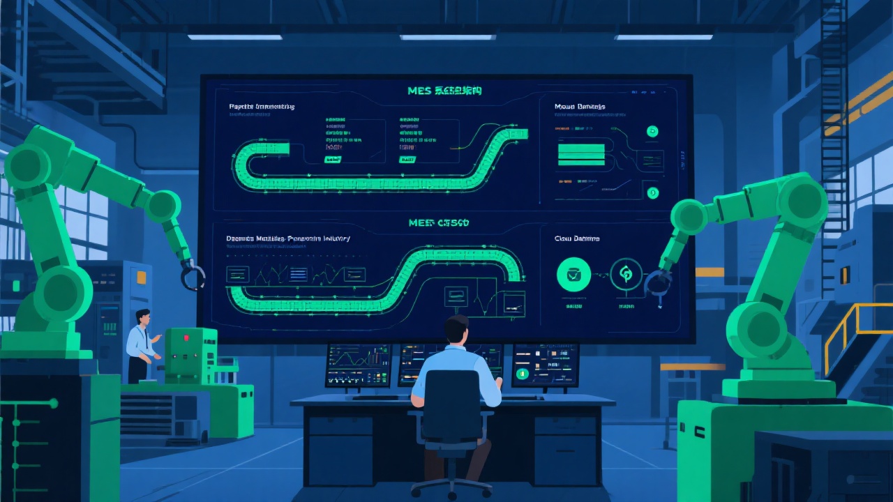 大型企业MES系统的类型盘点：不同模式的应用场景