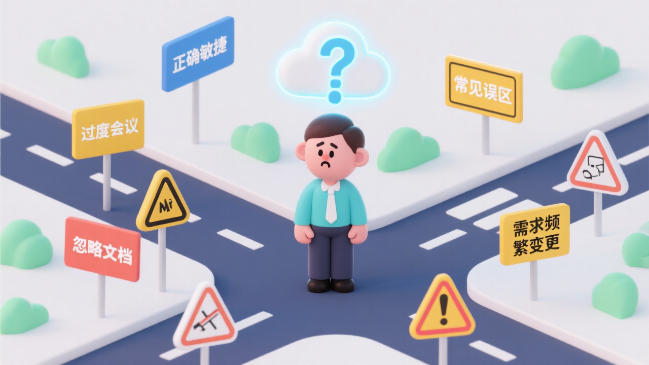 敏捷项目管理常见误区：新手必知的避坑指南