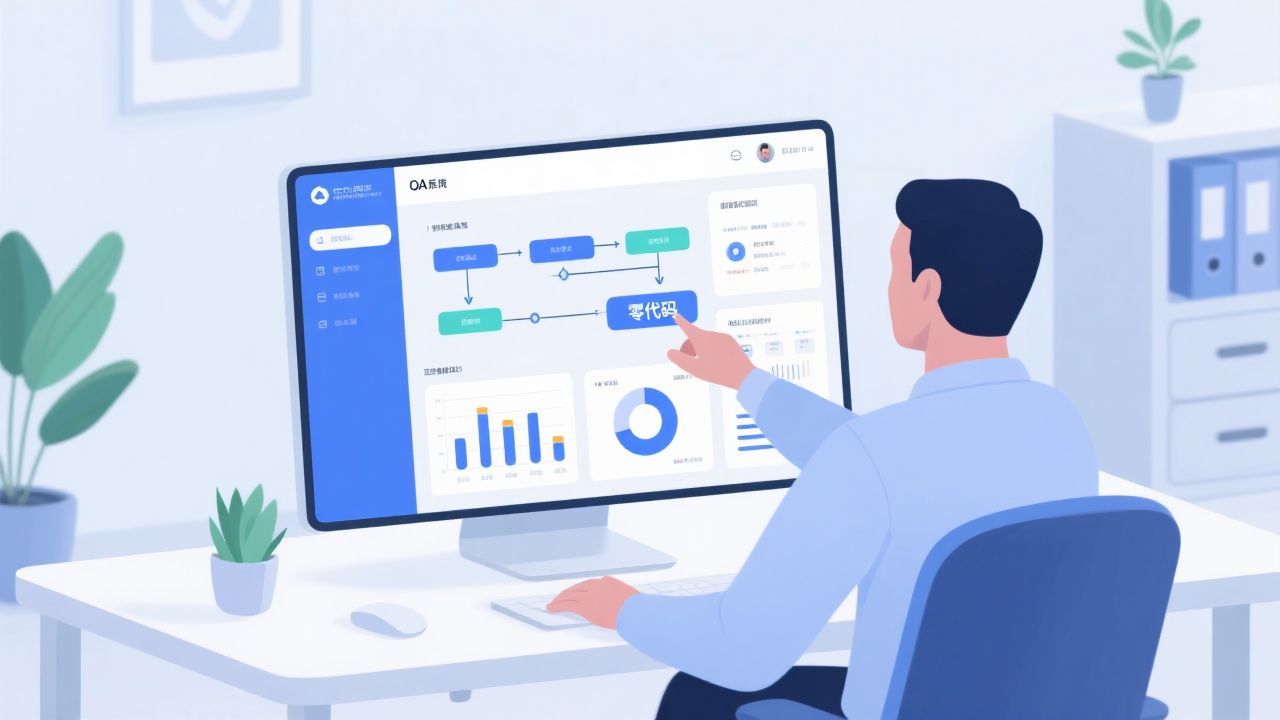 零代码开发行政OA系统，真的能省时省力吗？