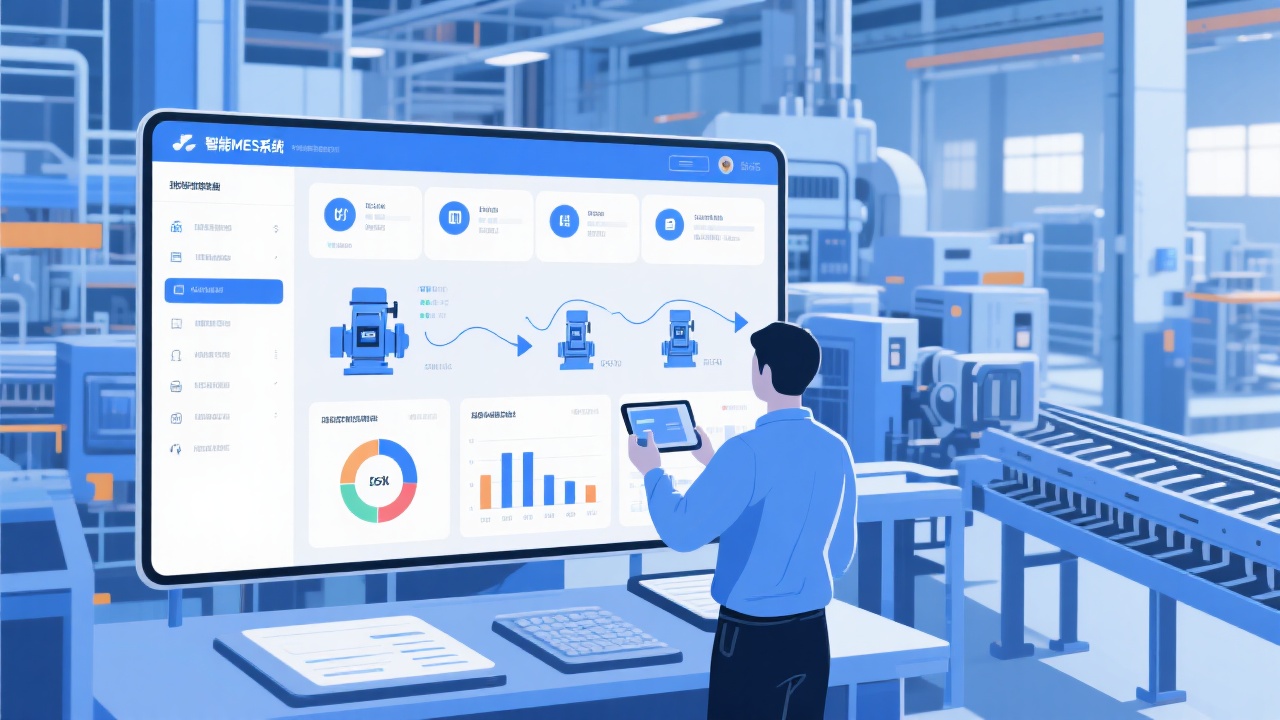 智能MES系统的工作流程是怎样的？完整步骤一次看懂