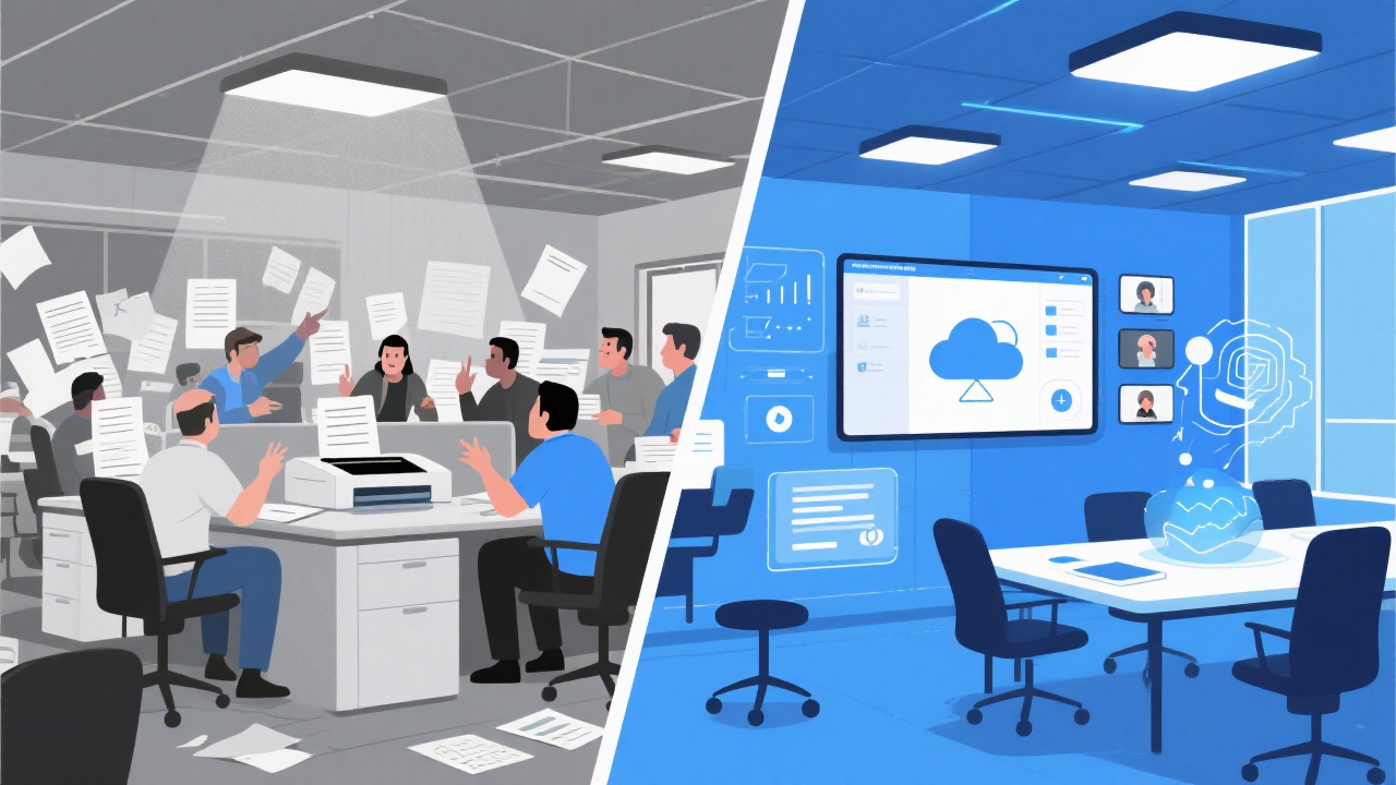 协同办公系统与传统办公方式的区别在哪里？深度对比分析