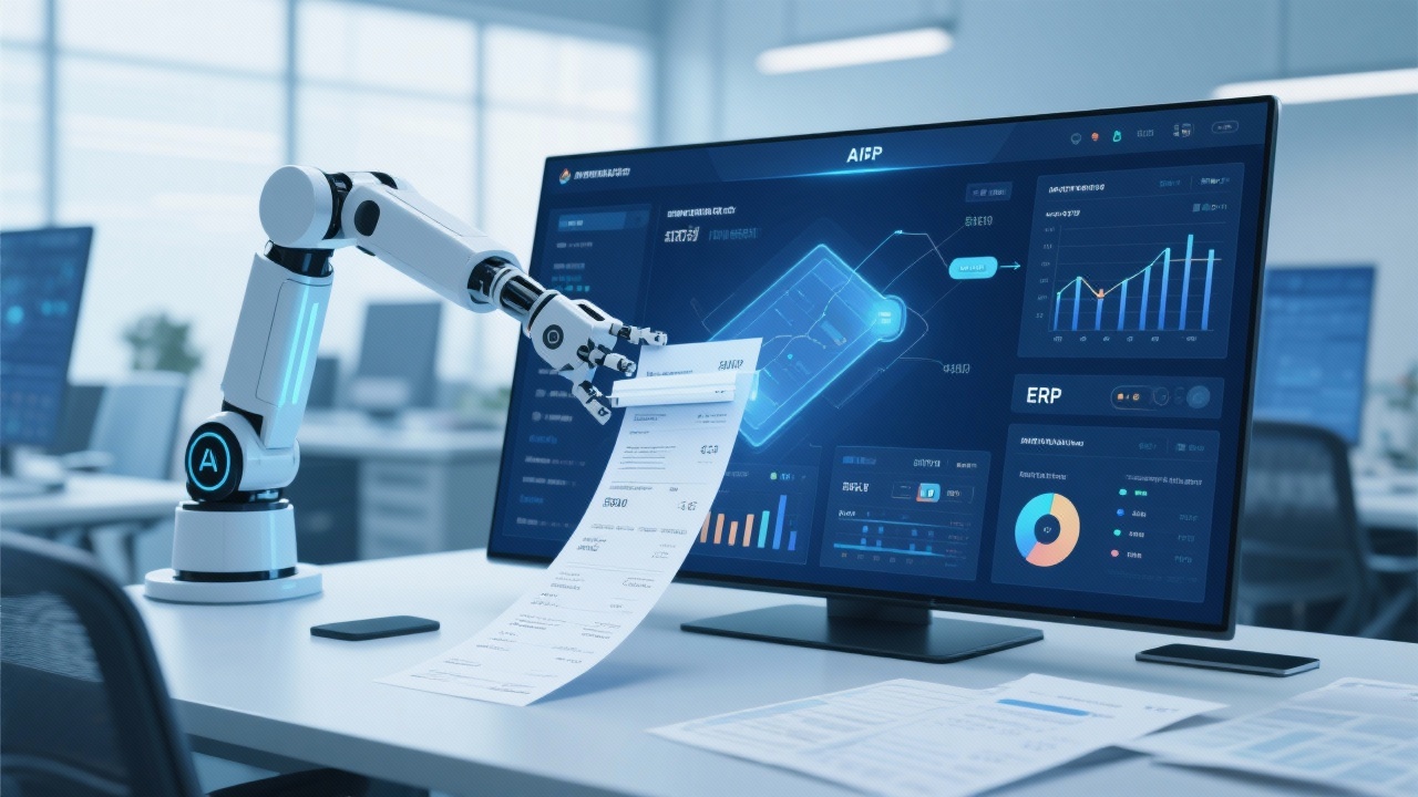 ERP系统如何用AI高效处理财务票据？