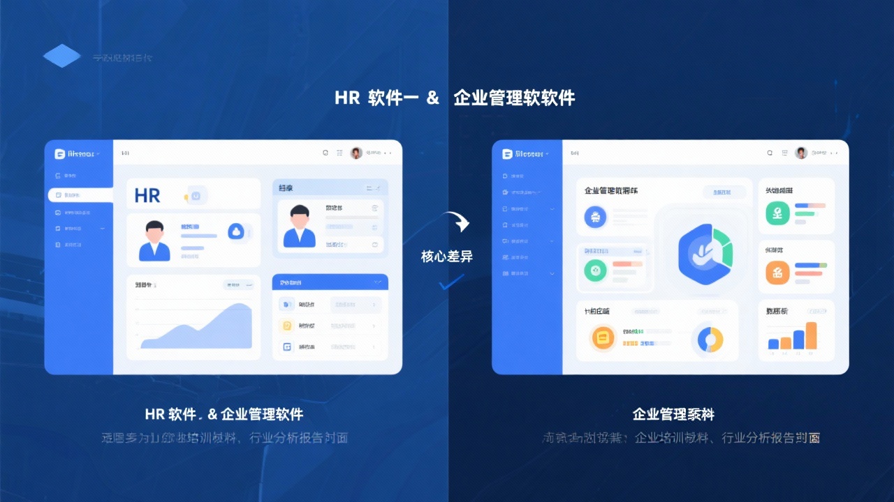 HR软件与其他企业管理软件的区别是什么？一文讲清