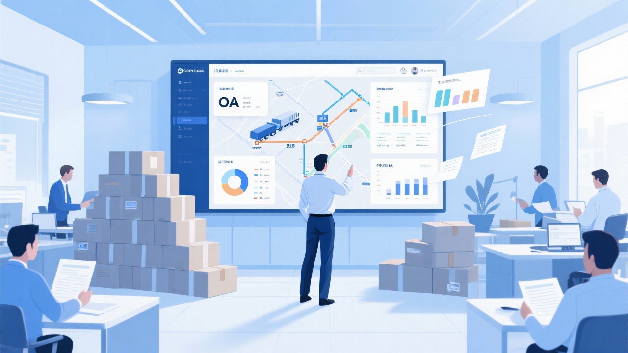 大件物流企业必备：OA软件如何提升效率？