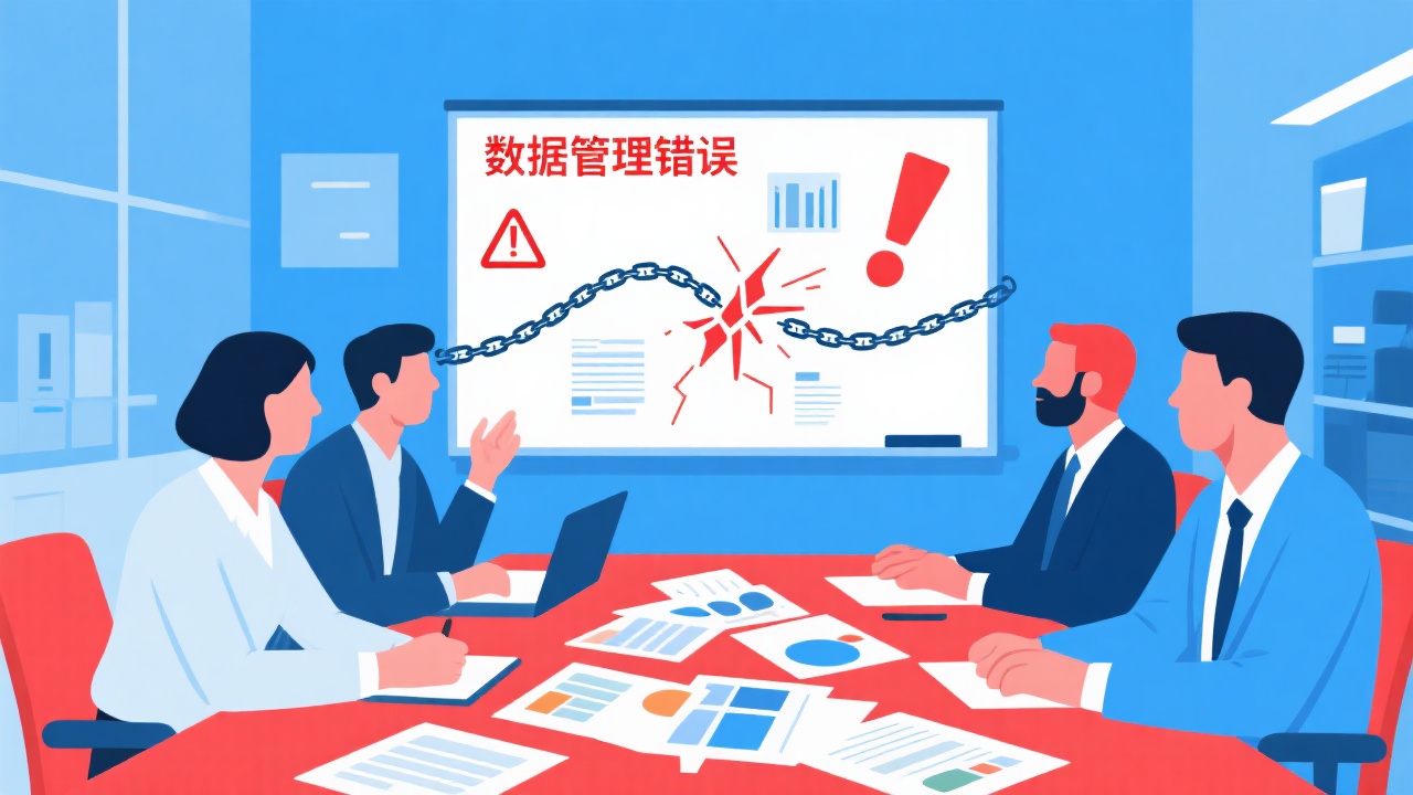 使用中小企业产品数据管理最容易犯的7个错误