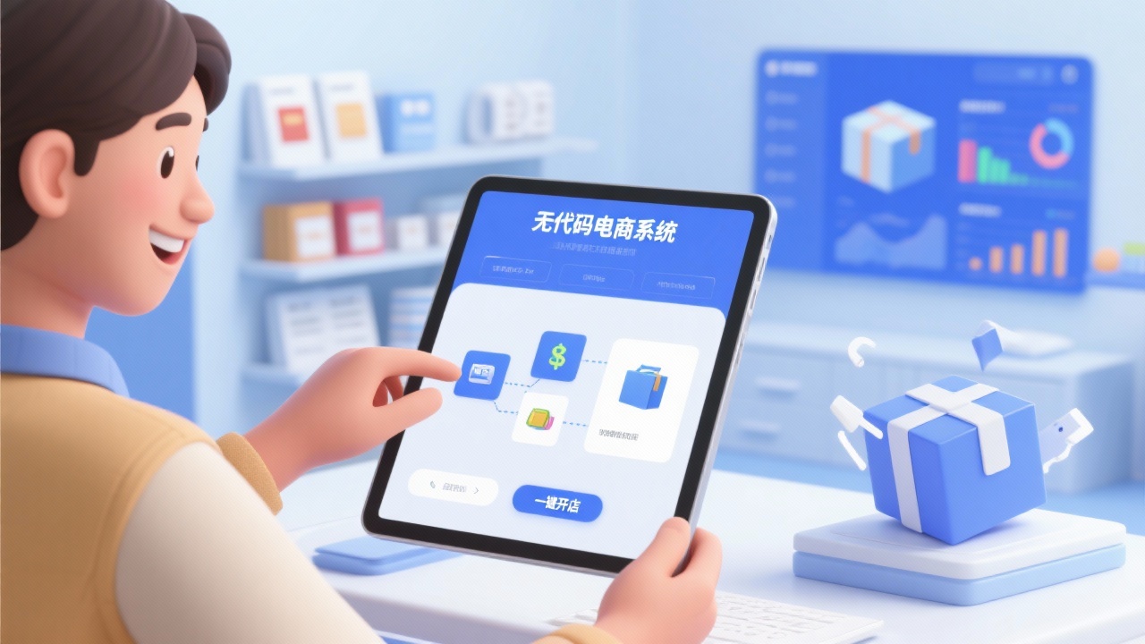 不用写代码也能开店？揭秘无代码内容电商系统的神奇之处