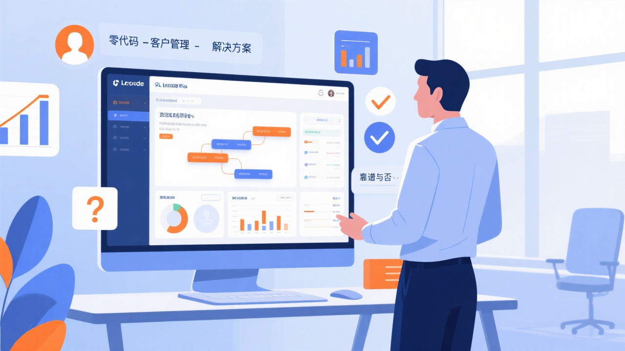 零代码开发客户管理解决方案，真的靠谱吗？