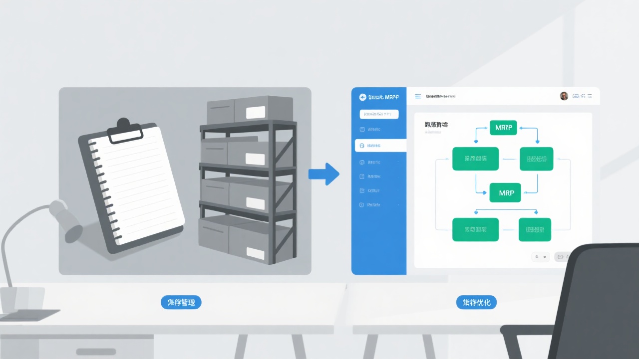 物料需求计划工具与传统库存管理方法的区别