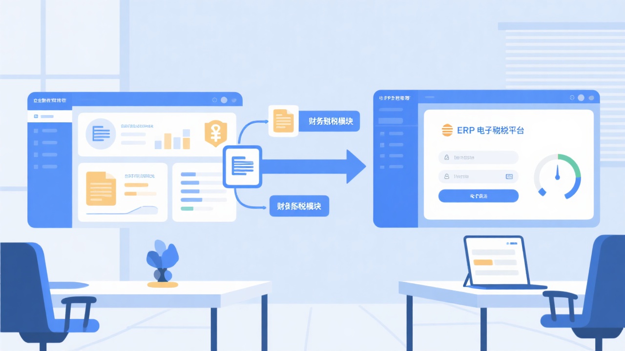 ERP系统如何轻松对接财务税务和电子税务局？