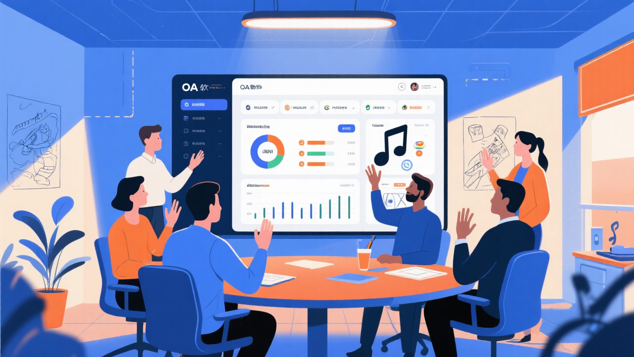 音乐游戏企业必备：OA软件如何提升工作效率？