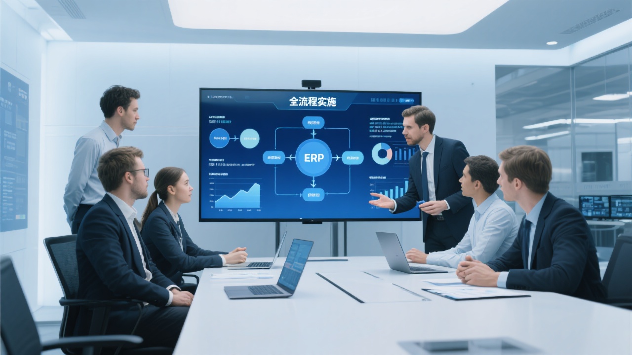 集团公司全流程 ERP​上线实施的7步指南