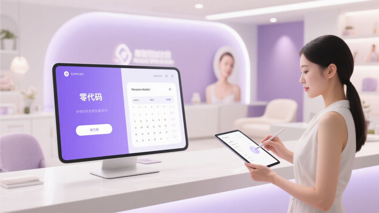 零代码开发美容院管理系统，真的可行吗？