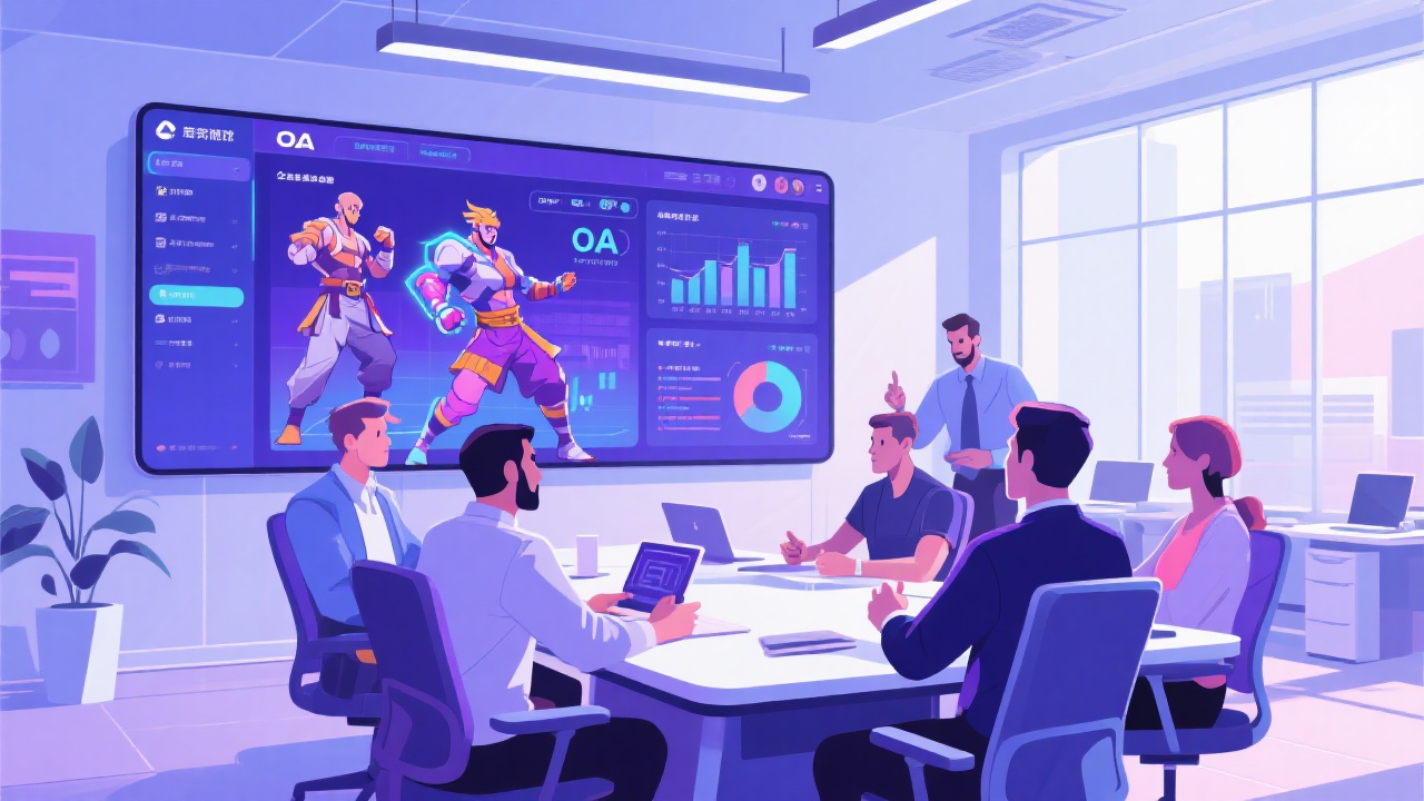 格斗游戏企业必备：OA系统如何提升运营效率？