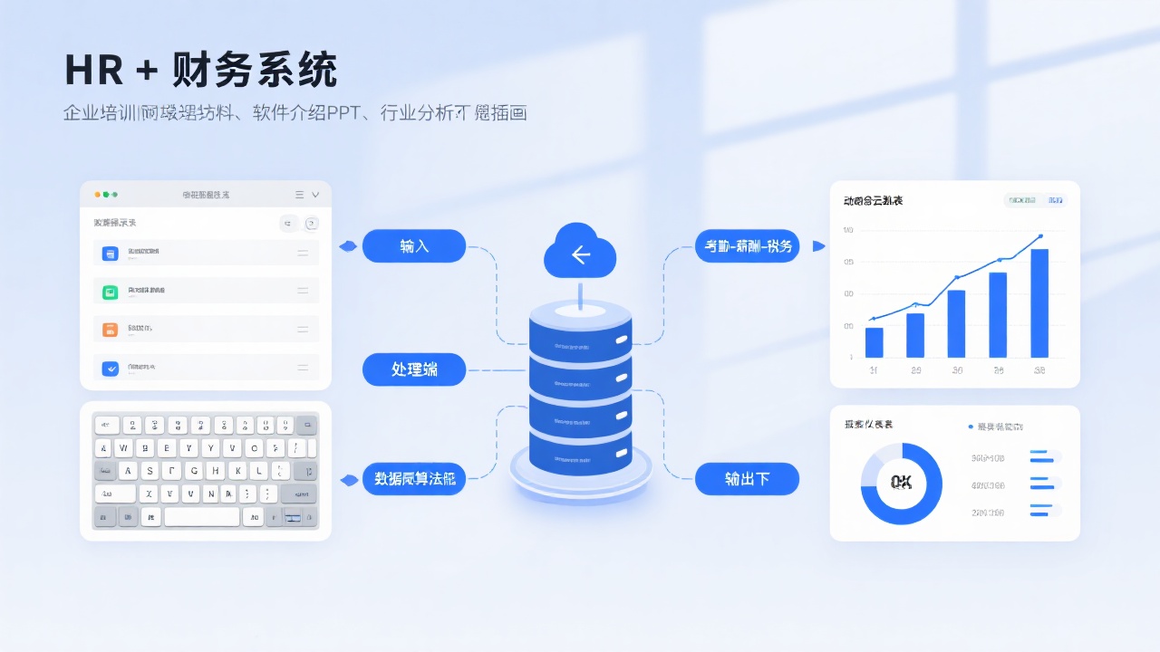 HR+财务系统如何运行？从数据输入到报表生成的完整流程拆解
