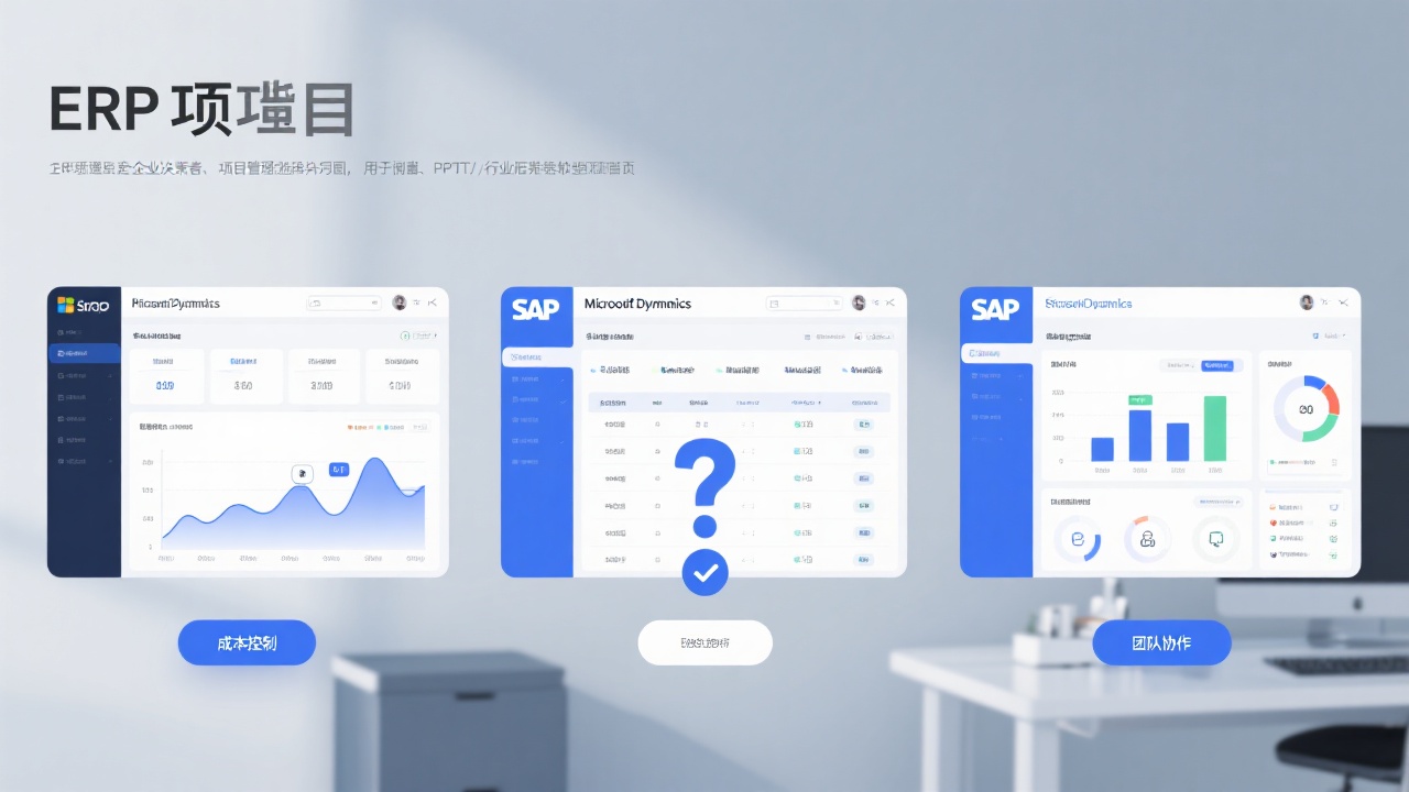ERP项目管理系统功能对比：哪款最适合你？