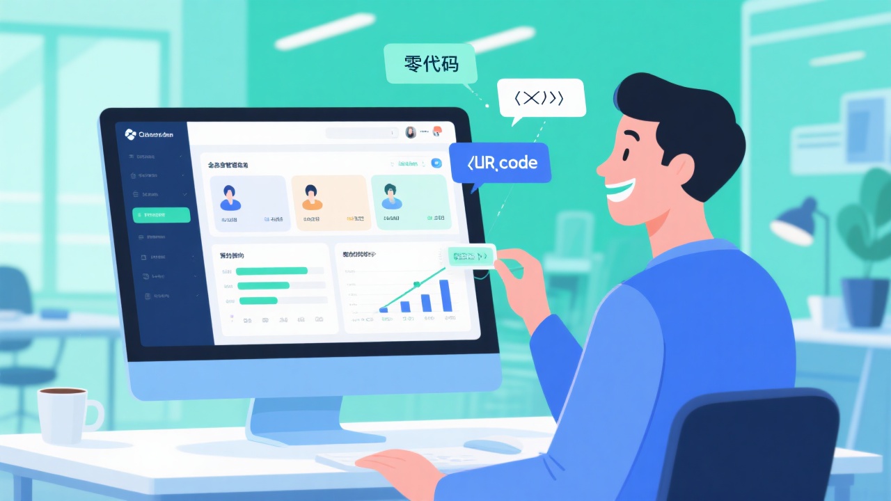 零代码开发健身房管理软件，真的这么简单？