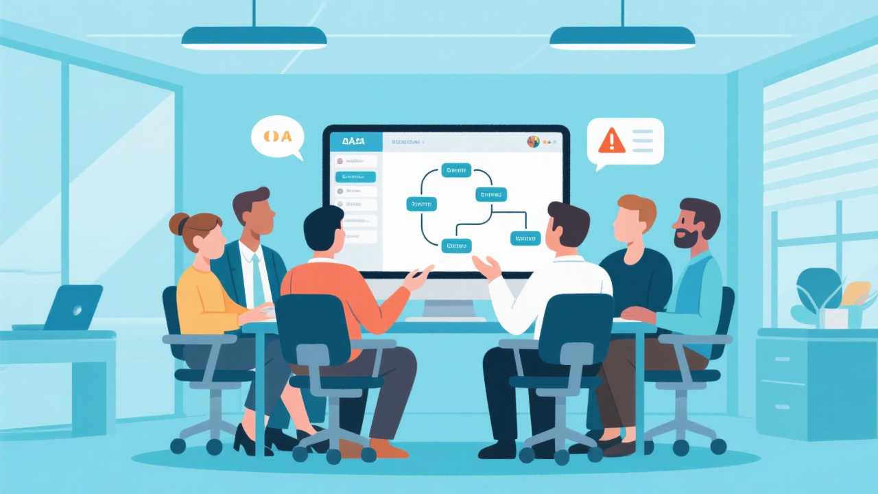 OA一体化系统的实施步骤全解：避开这些常见坑