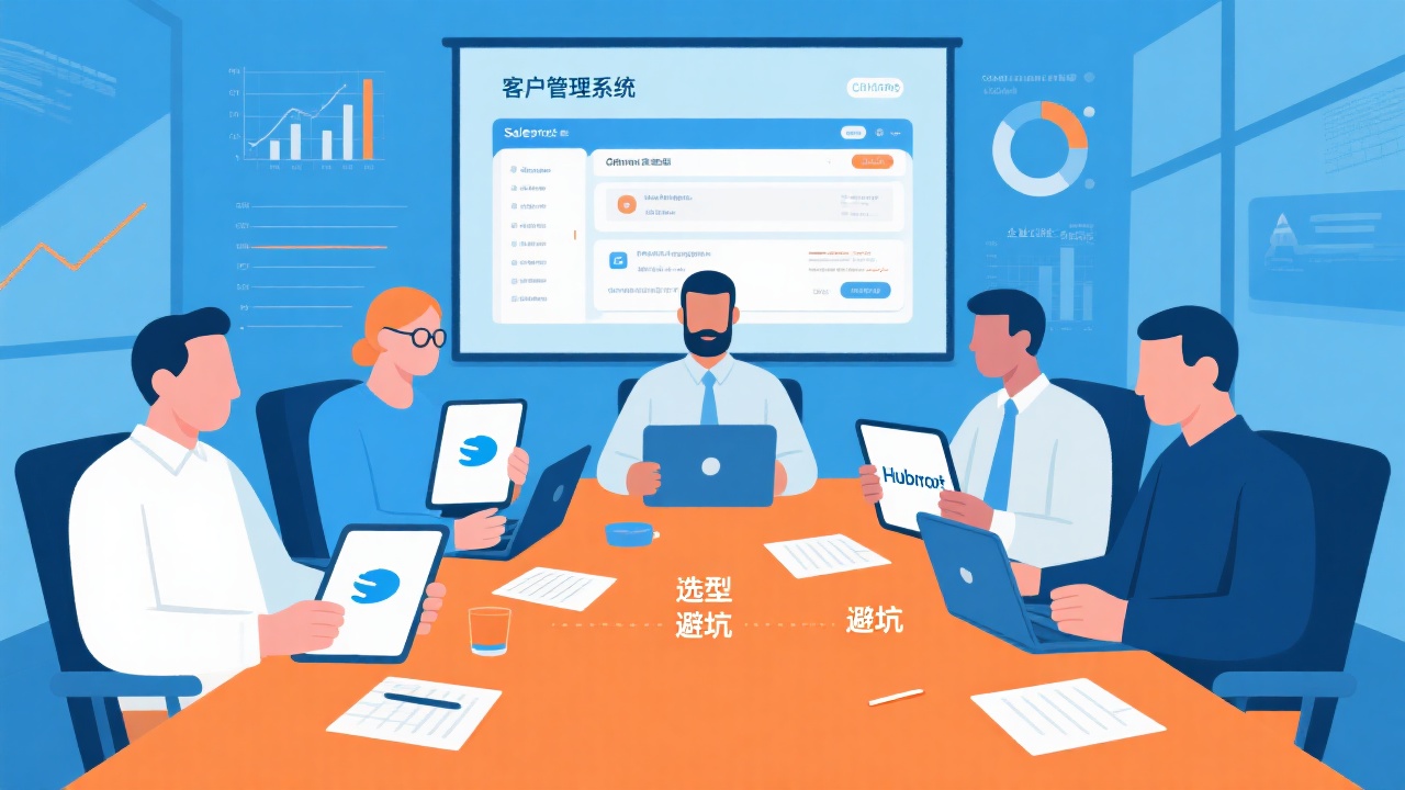 软件行业客户管理系统选哪个？5大热门对比帮你避坑！