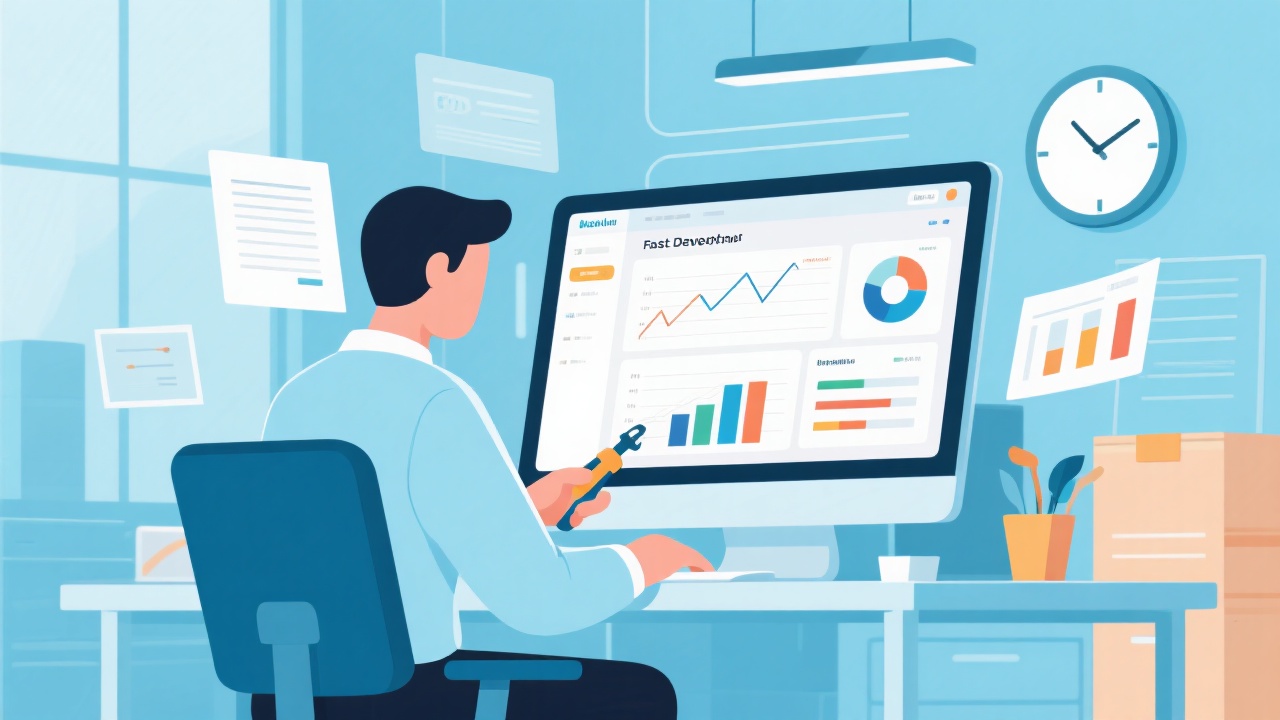 采购部门效率翻倍！这款快速开发工具你试过吗？