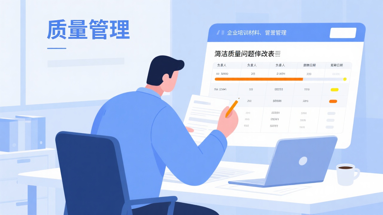 质量问题整改跟踪台账怎么做？一步步教你高效管理！