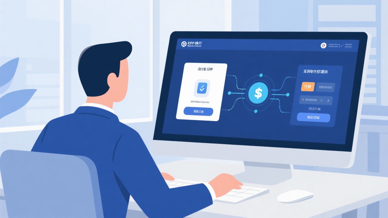 ERP系统采购付款怎么做？银企直连轻松搞定！