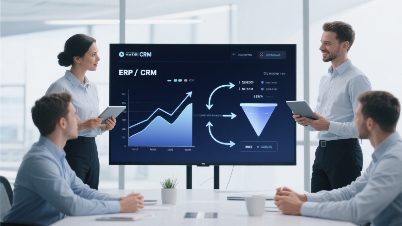 如何通过ERP系统销售和客户拓展，实现CRM联动方案？