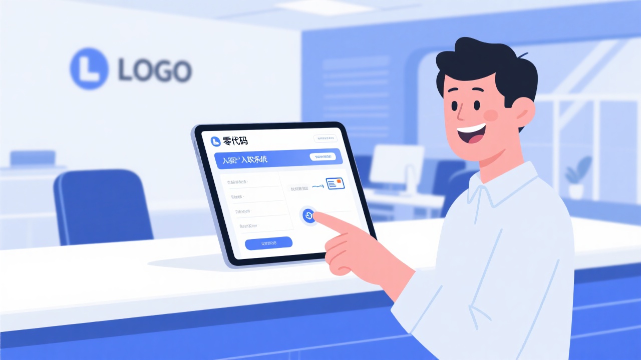 零代码员工入职系统，小白也能轻松上手？