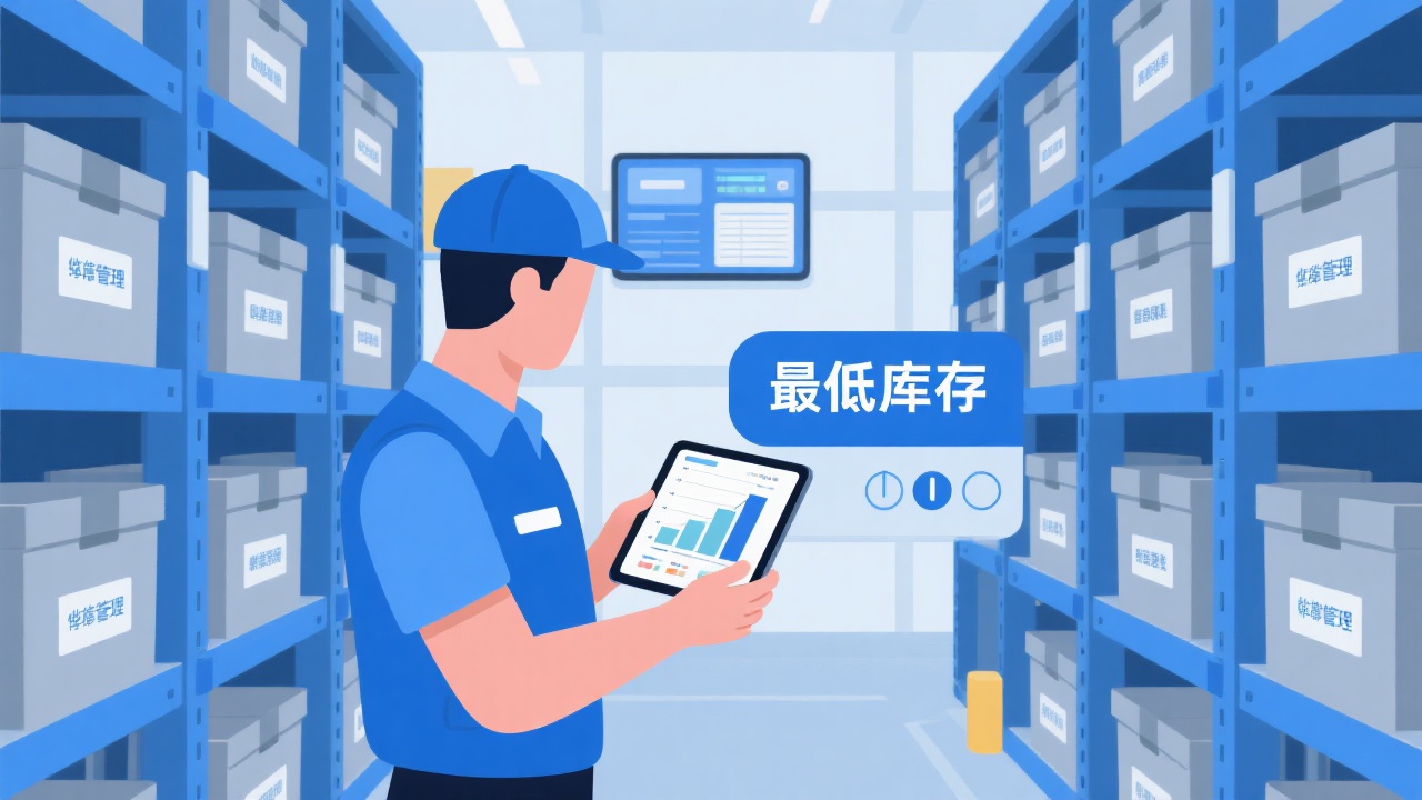 如何轻松搞定仓库物料最低库存调整？