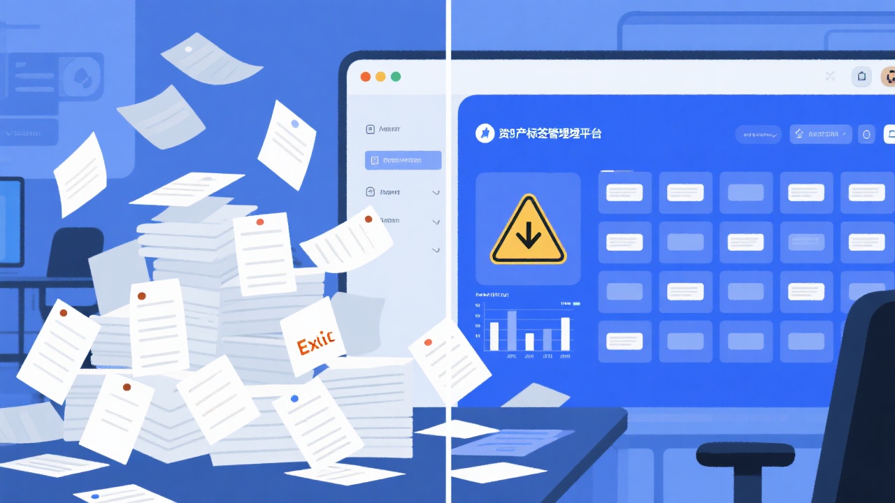 资产标签管理平台应用中常见的5大误区