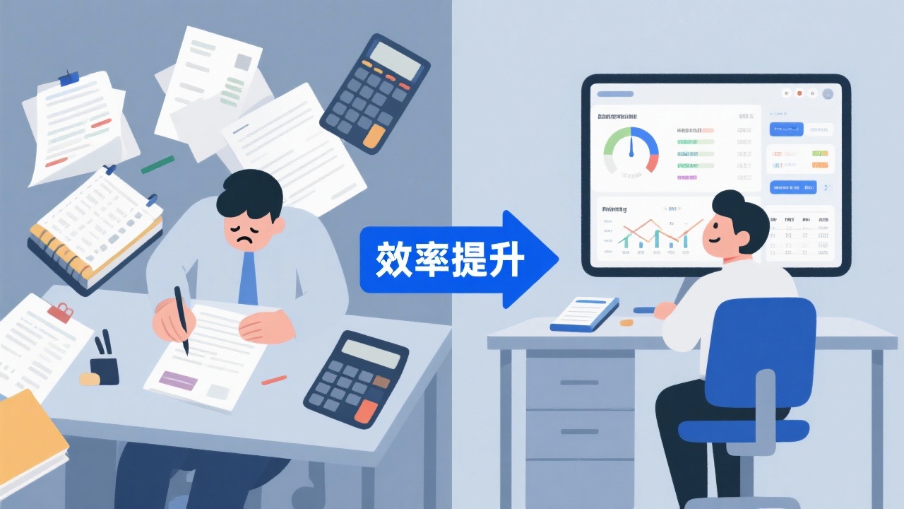 供应商对账管理工具和手动对账的差异对比