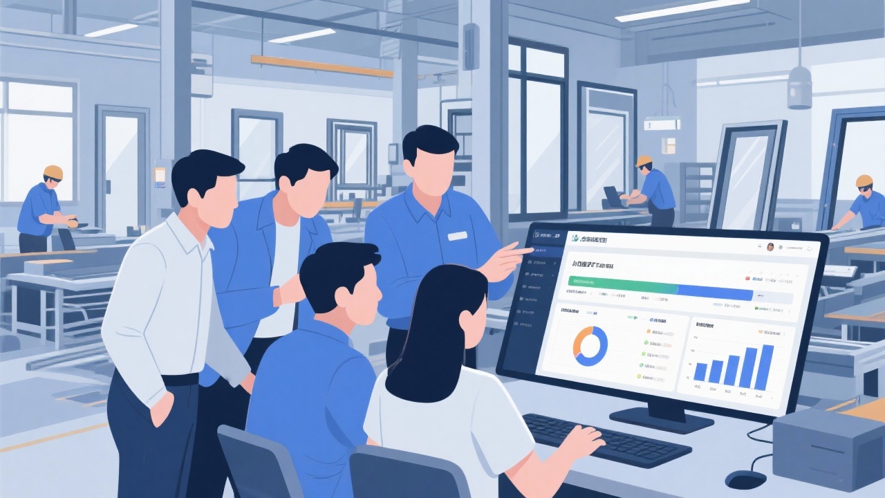 小门窗厂如何选对生产管理系统？